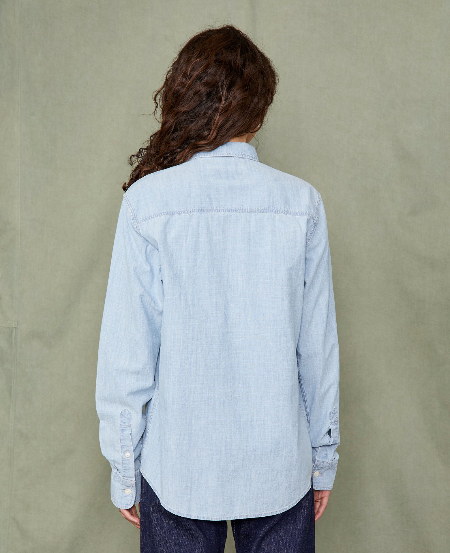 Dungaree shirt bleached chambray – Officine Générale