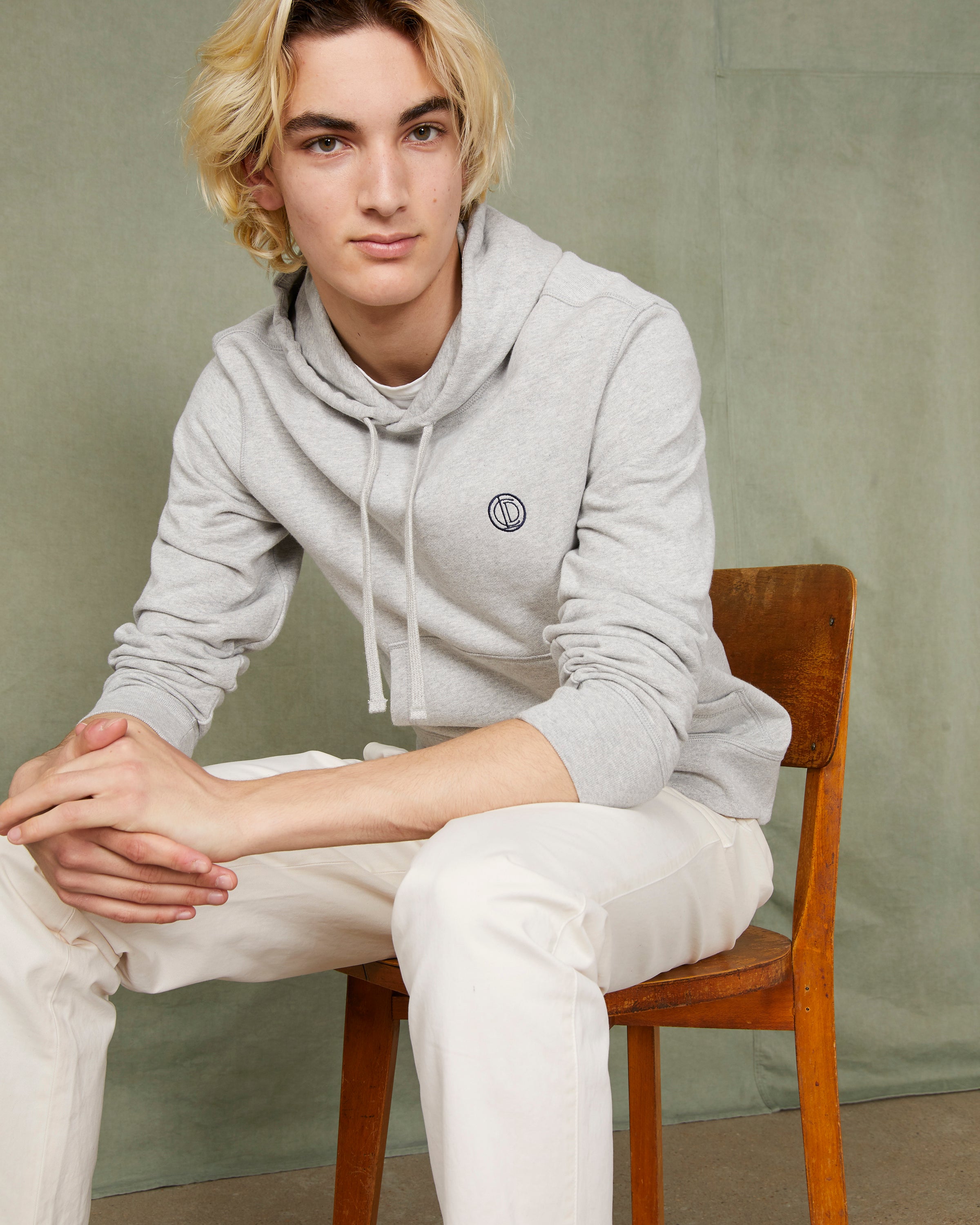 Hoodie sweatshirt organic cotton fleece – Officine Générale