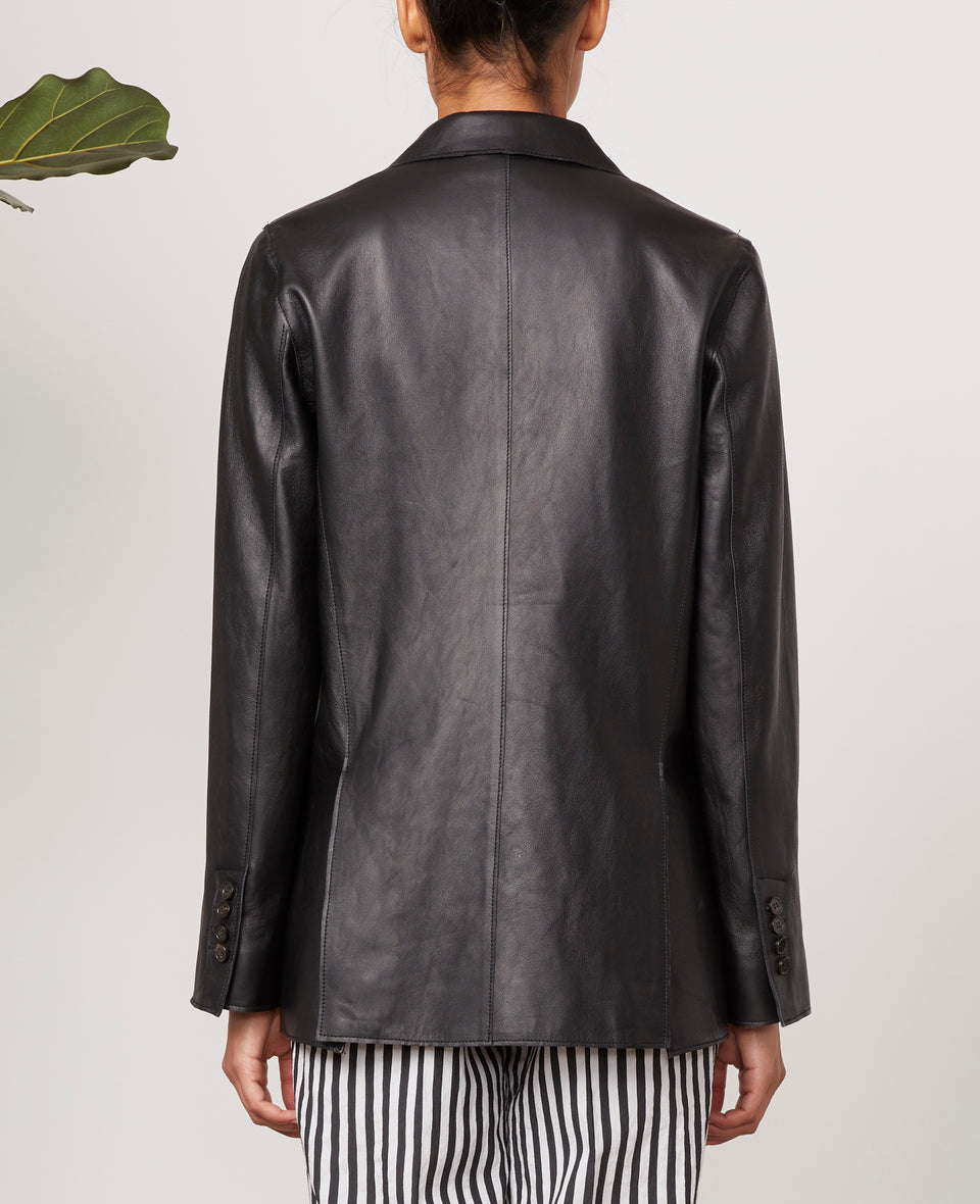 Charlene leather jacket - Image 3