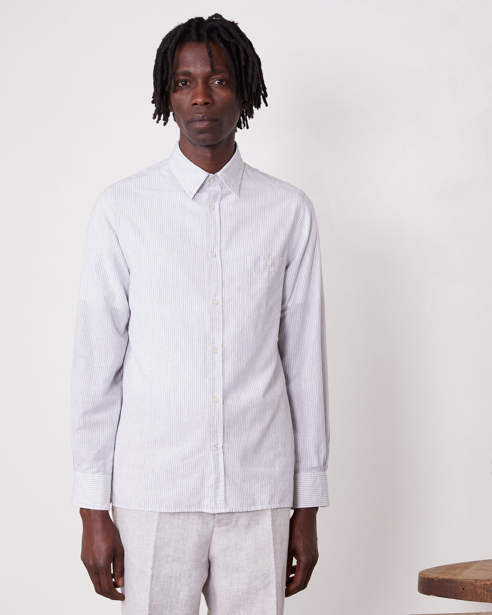 Alex cotton ly linen stripe 3 - Image 3