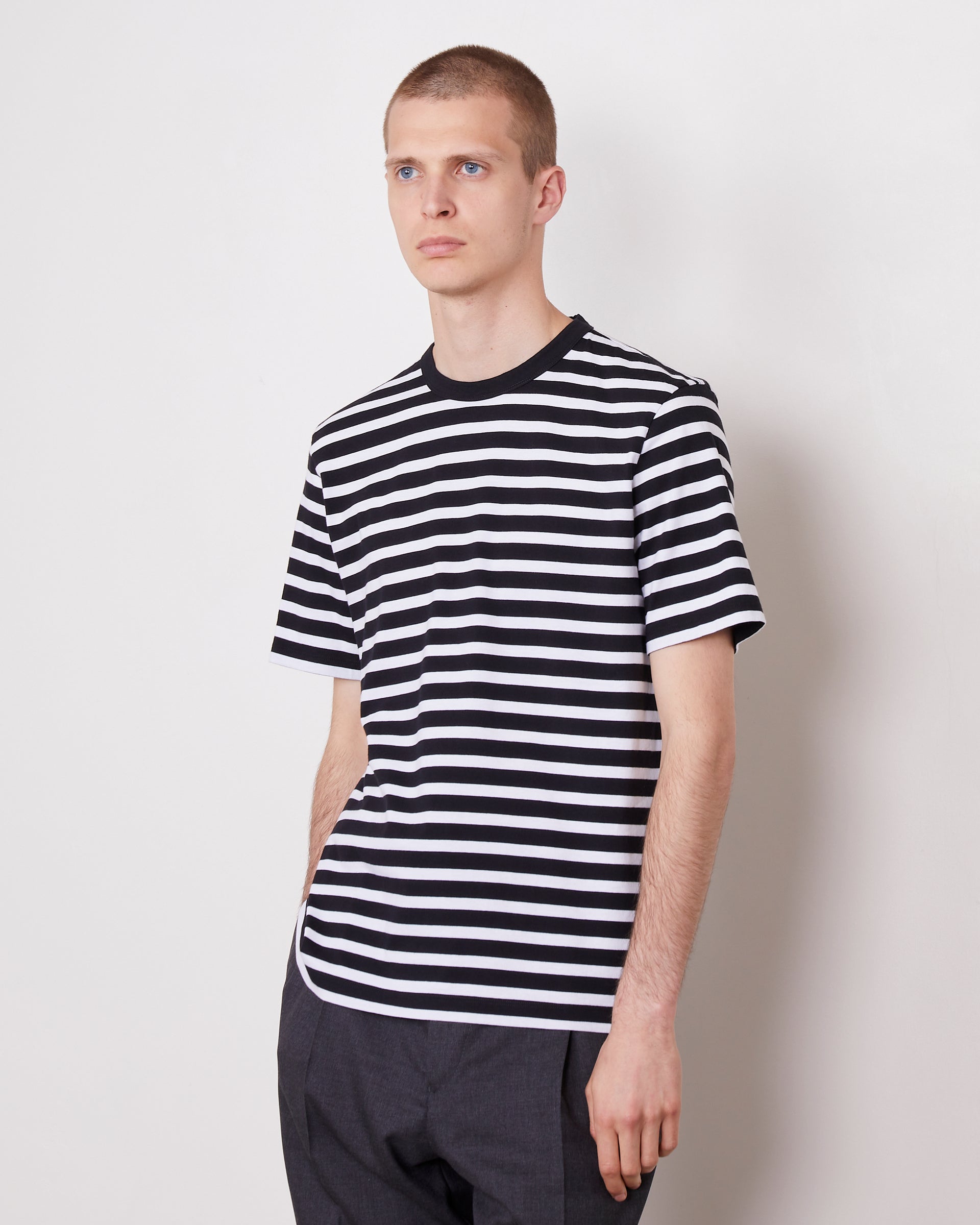 Ss tee stripe organic cotton 2 - Image 2