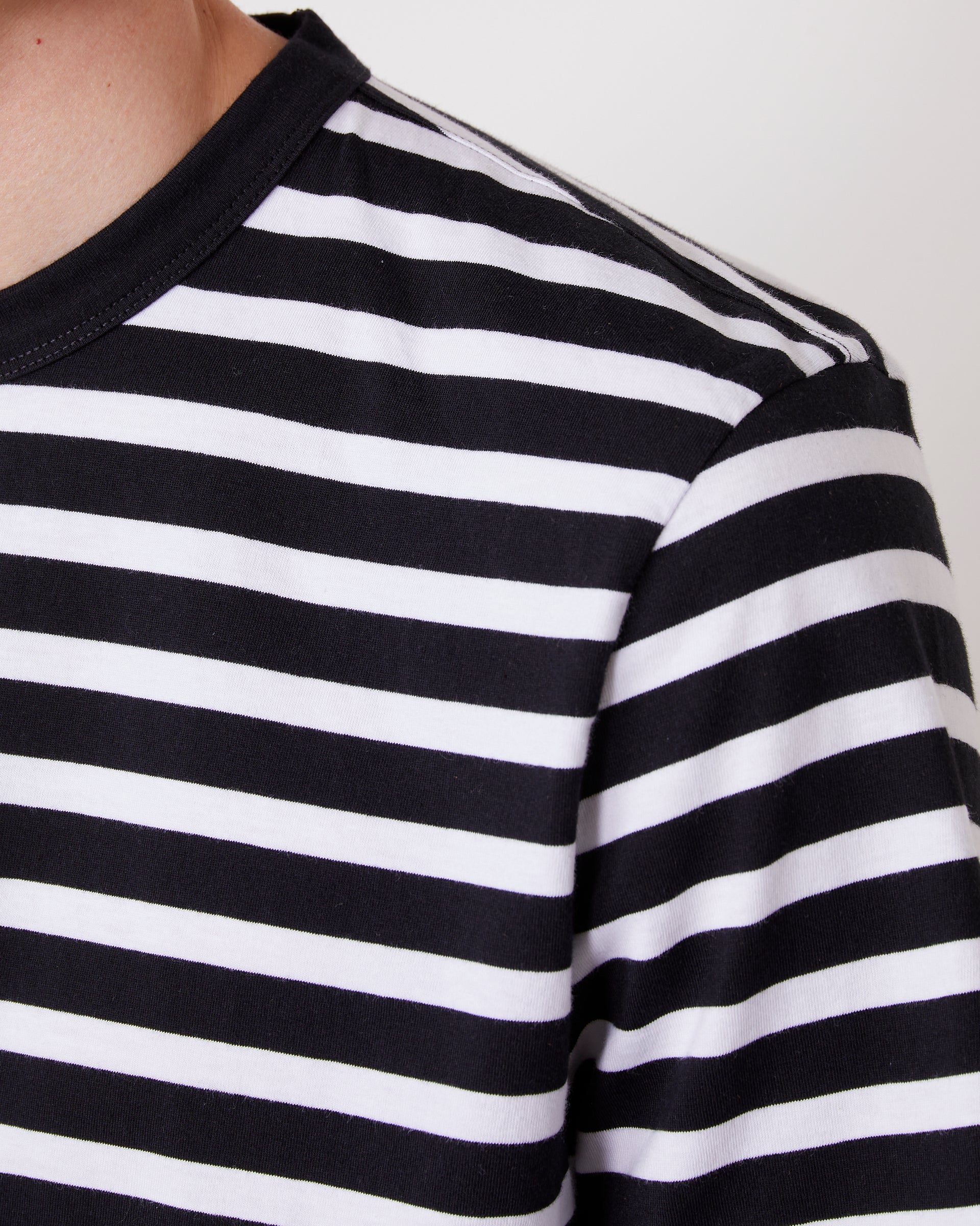 Ss tee stripe organic cotton 4 - Image 4