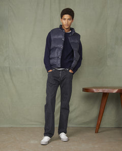 Damon vest NAVY - Miniature 1