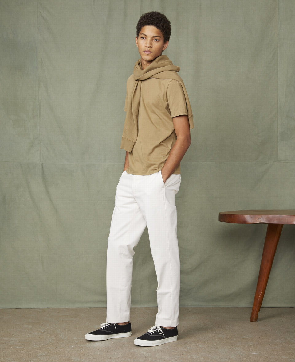 Plain front chino OFF WHITE - Image 1