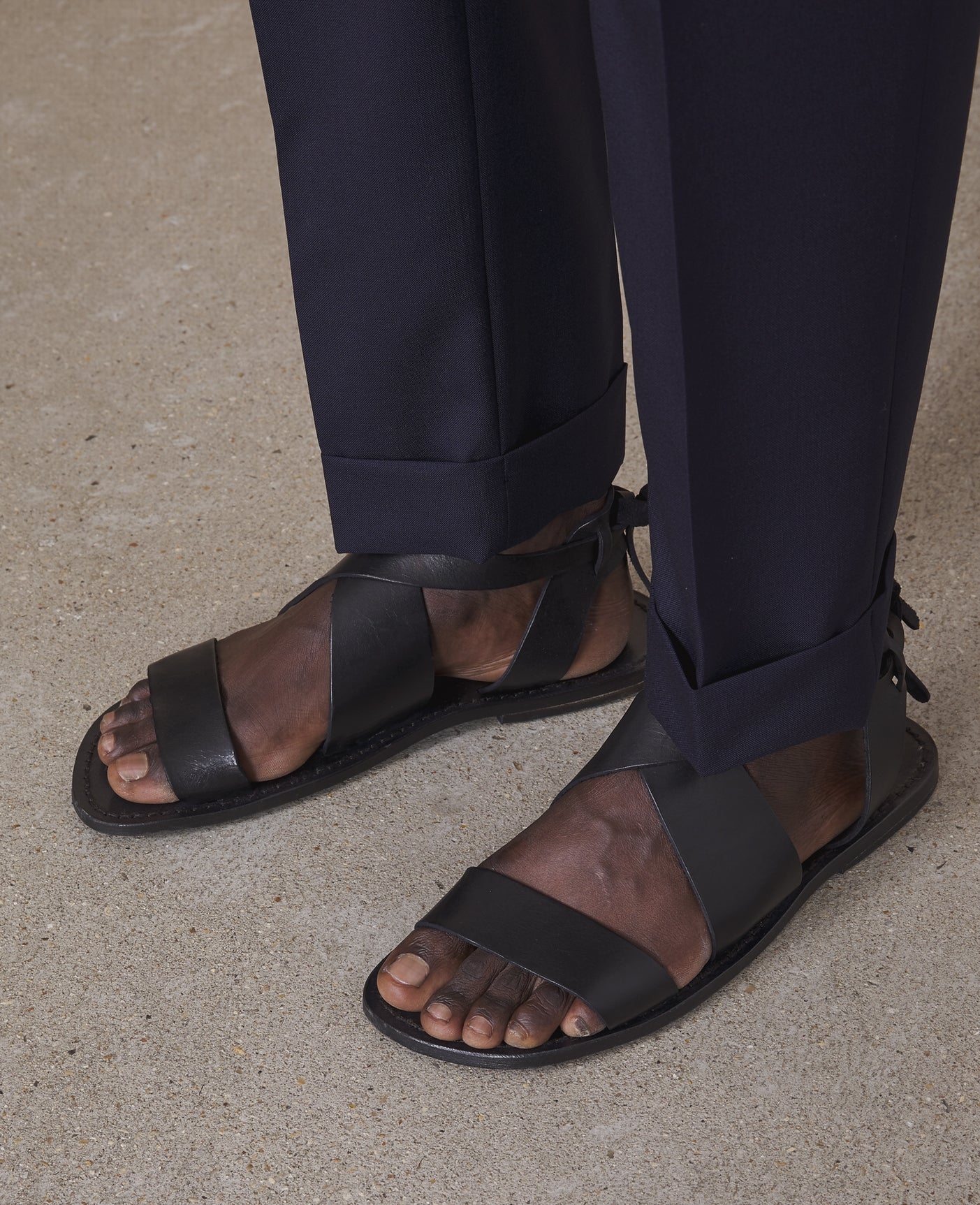 Positano sandal BLACK - Image 2