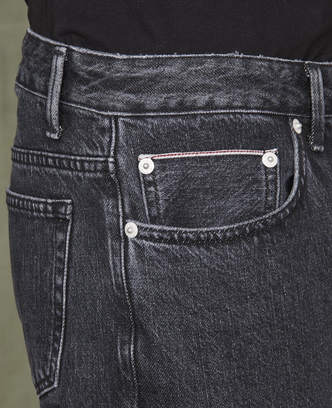 Slim fit denim japanese selvedge denim – Officine Générale